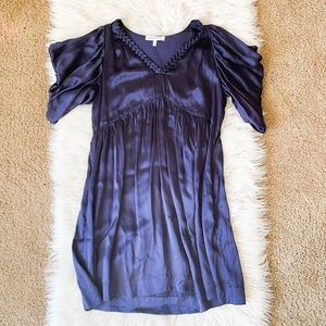 Chloe Navy Midi Dress